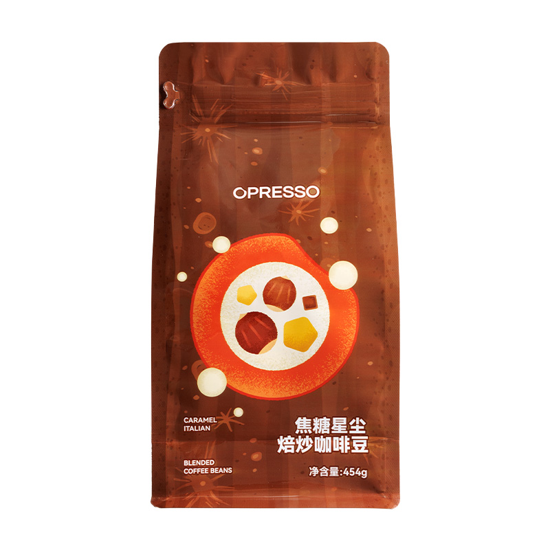 焦糖星尘拼配咖啡豆-454g